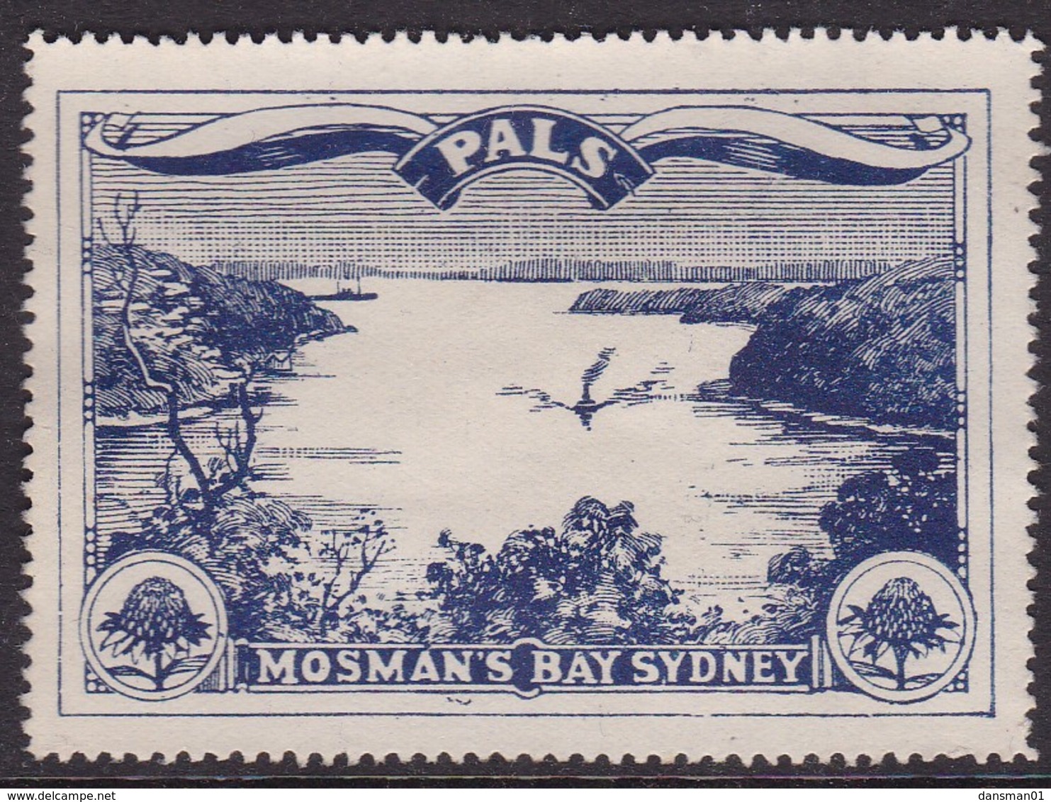 Australia 1920's PALS Label NSW No Gum - Werbemarken, Vignetten