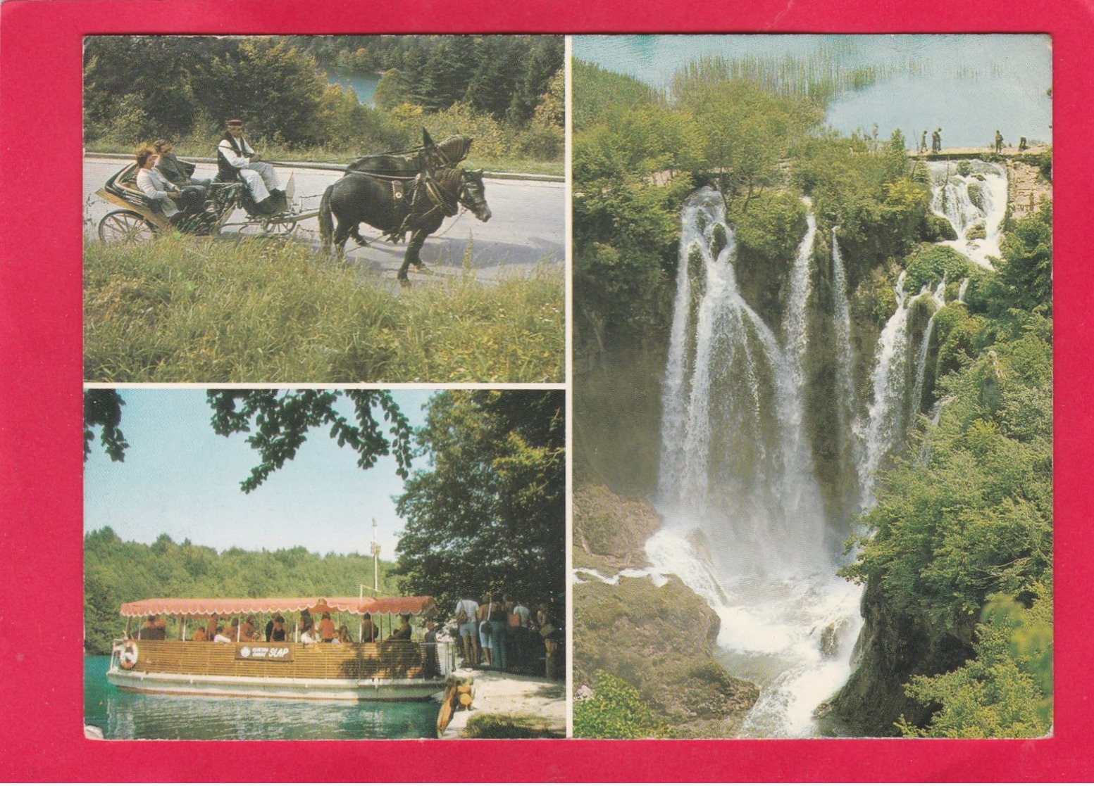 Modern Multi View Post Card Of Plitvička Jezera, Lika-Senj, Croatia,X34. - Croatia