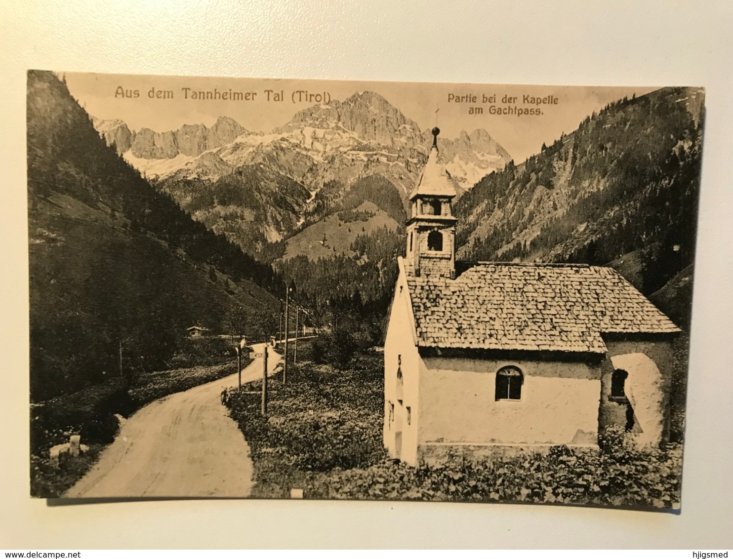 Austria Österreich Tannheim Tannheimer Tal Tirol Kapelle Am Gachtpass Valley 11644 Post Card Postkarte POSTCARD - Tannheim