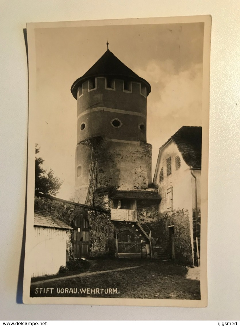 Austria Österreich Stift Vorau Wehrturm Tower Fort RPPC Real Photo 11646 Post Card Postkarte POSTCARD - Vorau