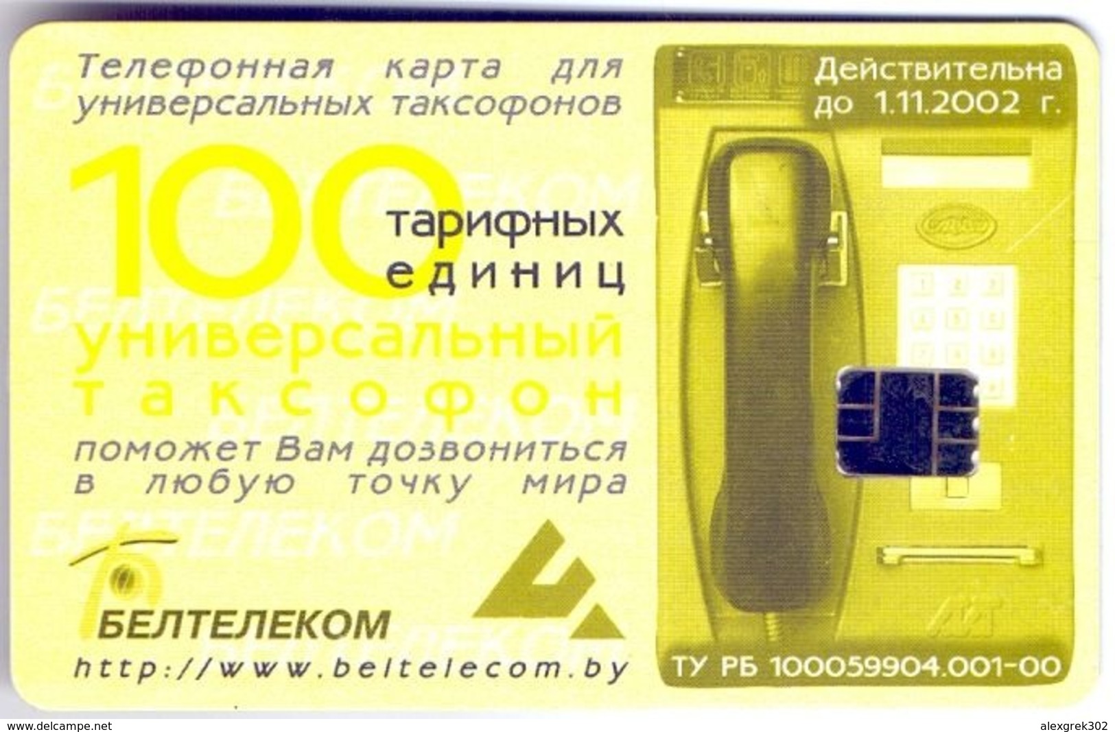 Used Phone Cards Belarus Grodno.Roman Catholic Church And Abbey Of The St.Brigittae`s 100 ED. - Bielorussia