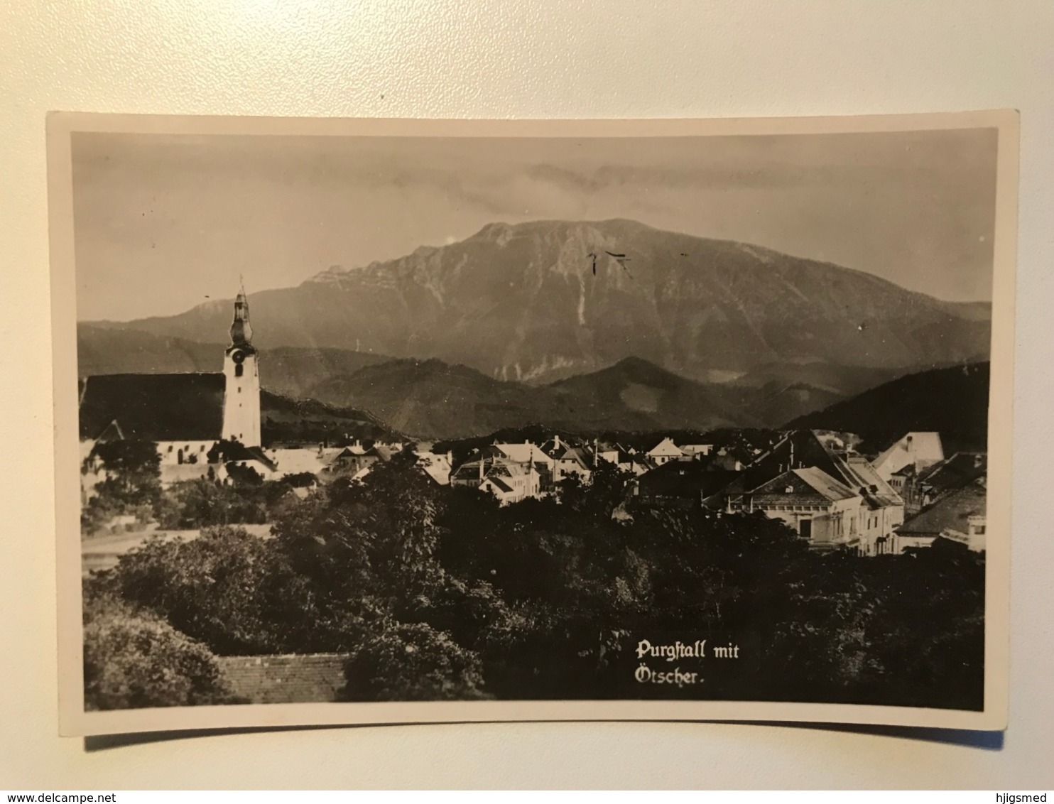 Austria Österreich Purgstall An Der Erlauf Ötscher Nice Stamp Stempel RPPC Real Photo 11657 Post Card Postkarte POSTCARD - Purgstall An Der Erlauf