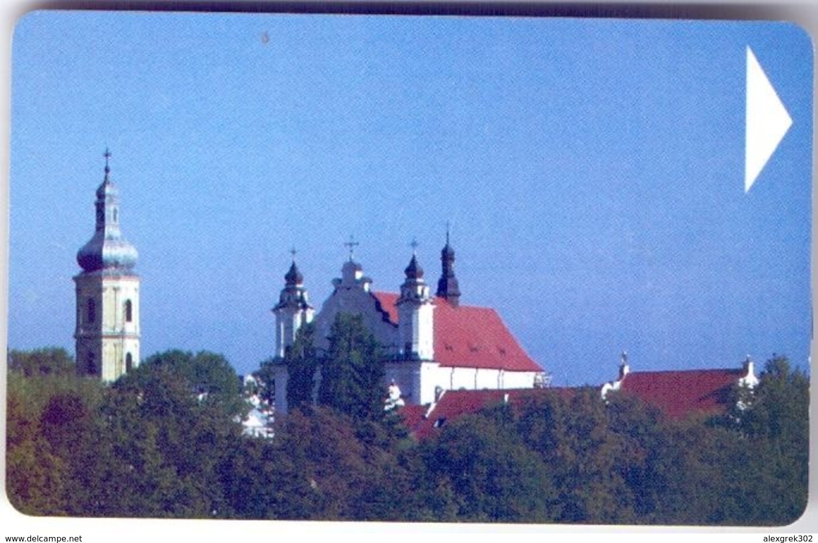 Used Phone Cards  Belarus Pinsk. Monastry 90 ED. - Belarus