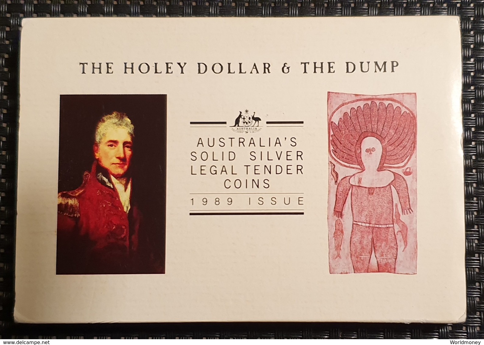 1989 Australia HOLEY DOLLAR & DUMP 1.25 Oz -  PURE SILVER COIN SETS - Collections