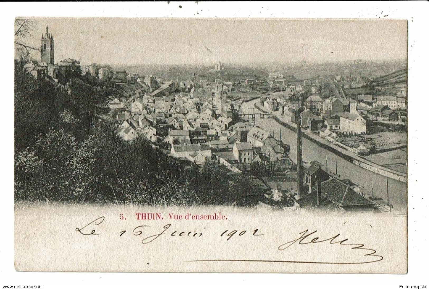 CPA-Carte Postale Belgique- Thuin- Vue D'ensemble En 1902 -VM8479 - Thuin