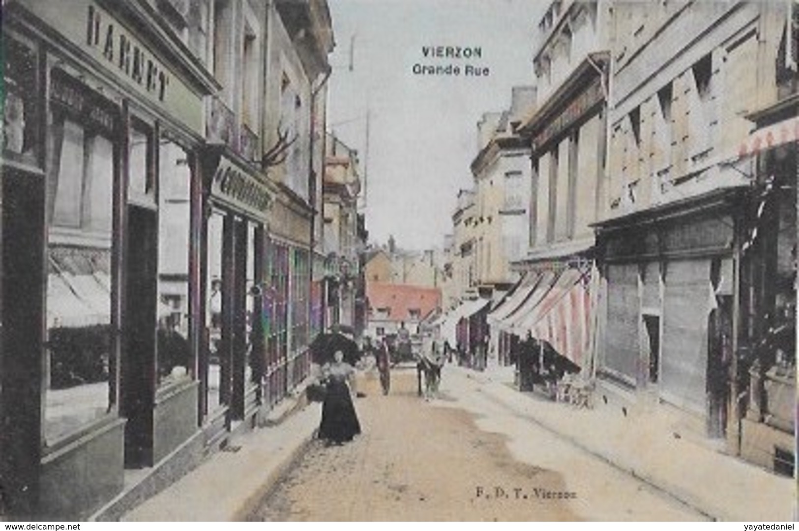 CPA De VIERZON  - GRANDE RUE - Vierzon