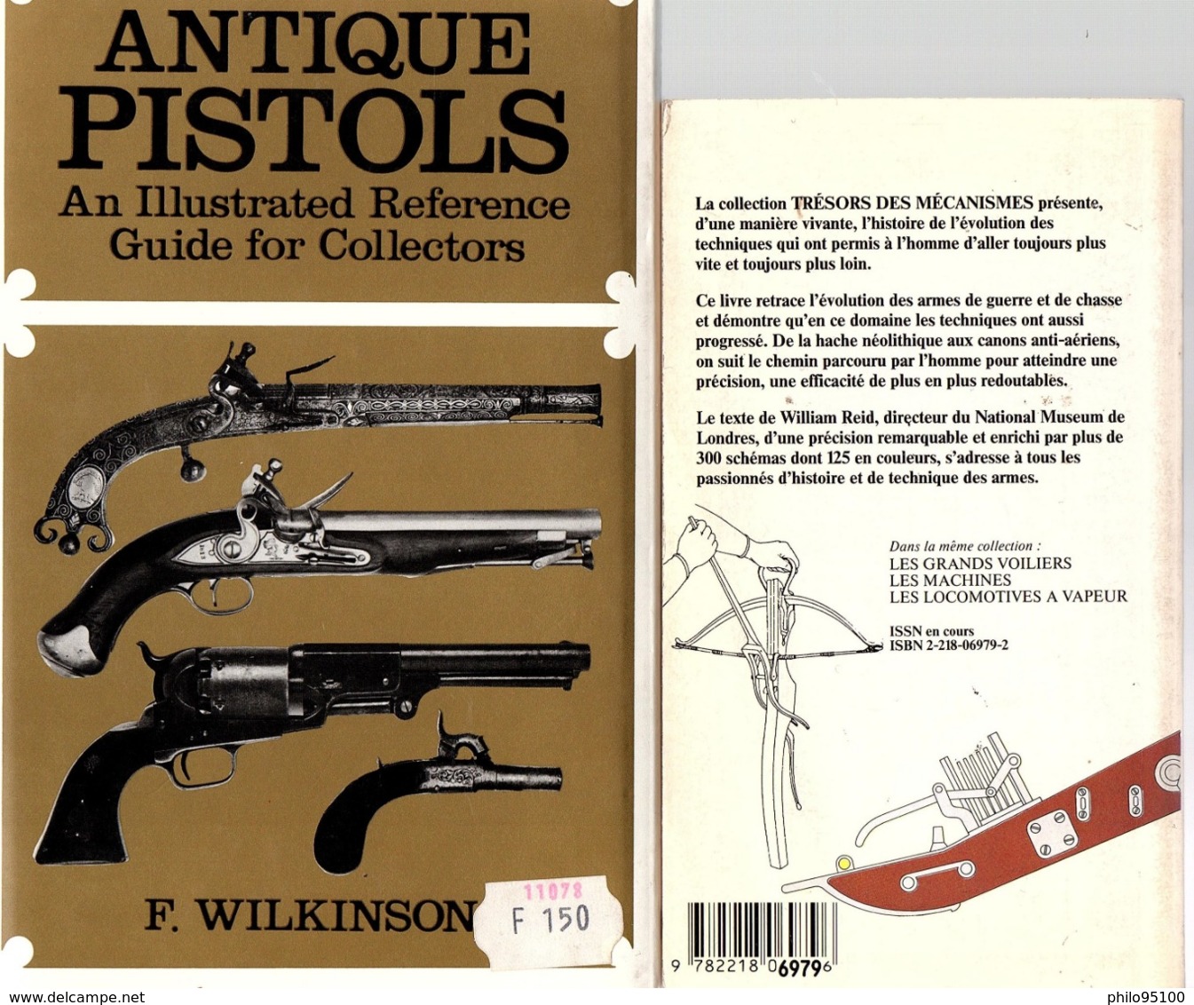 2 Livres . ANTIQUE PISTOLS  & Les ARMES . - French