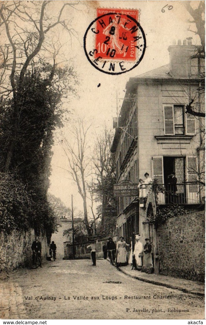 CPA Val D'Aulnay - La Vallée Aux Loups - Restaurant Charies (581326) - Altri & Non Classificati