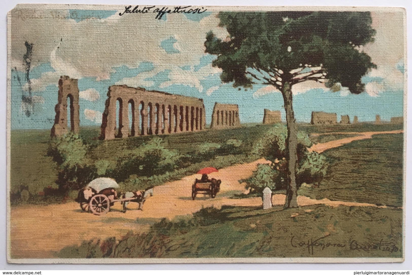 V 10376 - Via Appia - Roma - Panoramic Views