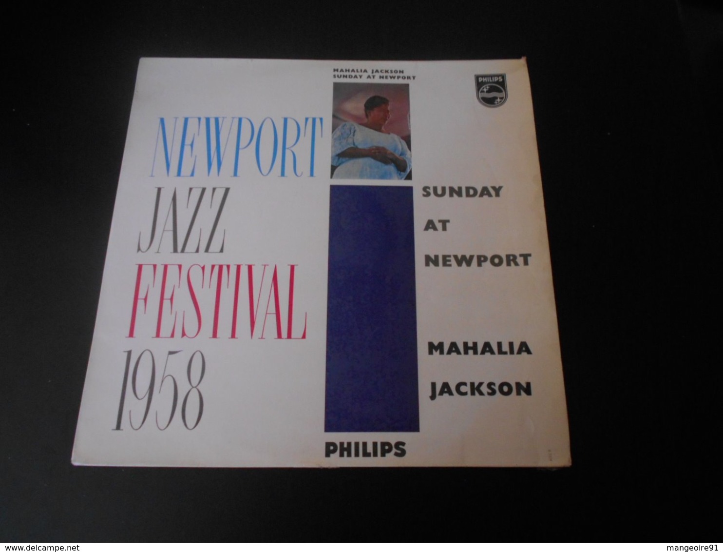 Disque Vinyle 33 Tours MAHALIA JACKSON Newport Jazz Festival 1958 - Sonstige - Englische Musik