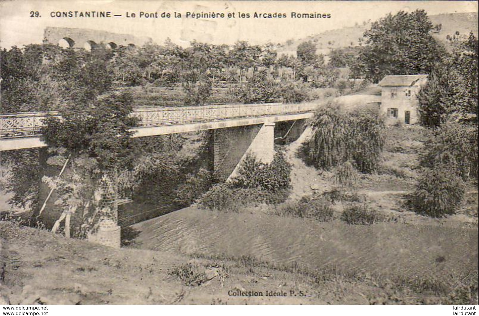 ALGÉRIE CONSTANTINE  Le Pont De La Pépinière Et Les Arcades Romaines - Constantine