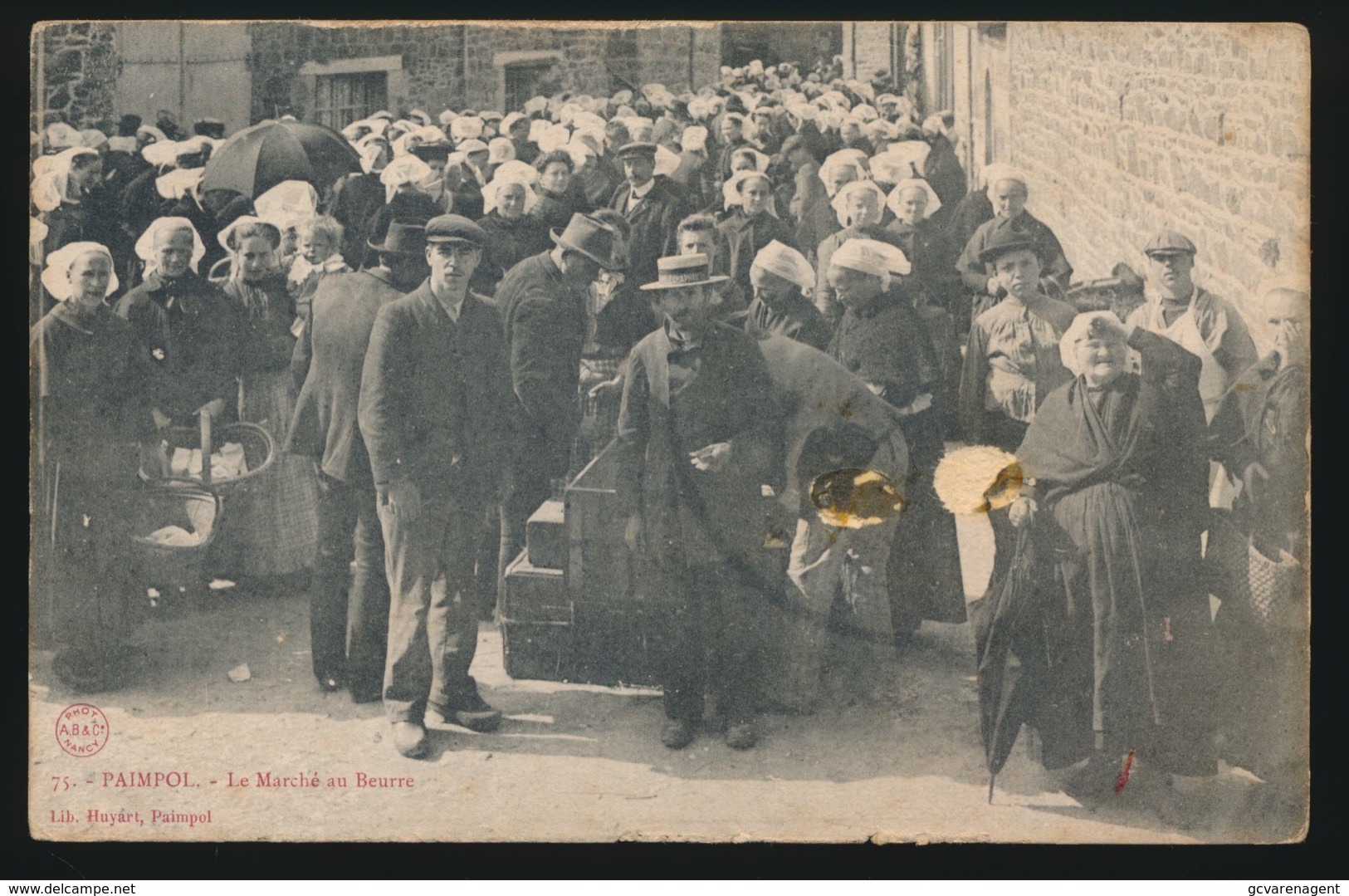 PAIMPOL  LE MARCHE AUX BEURRE  ABIME VOIR SCAN 2 - Paimpol