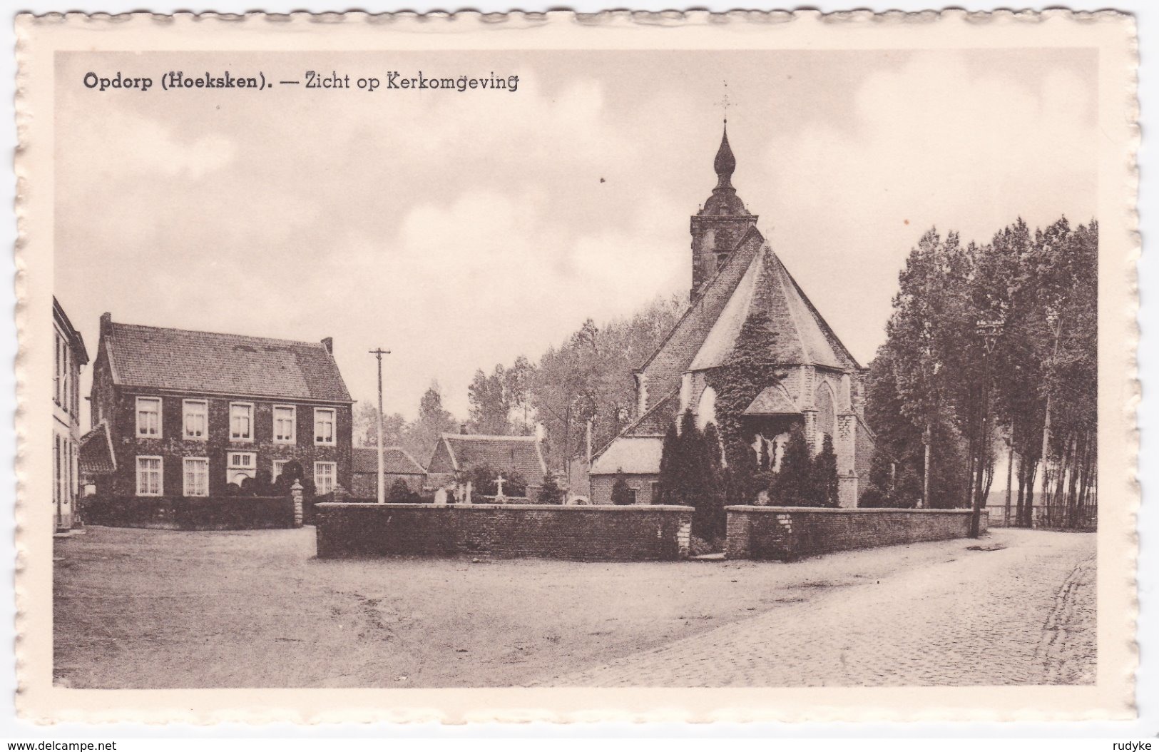 OPDORP ( Hoeksken )  Zicht Op Kerkomgeving - Buggenhout