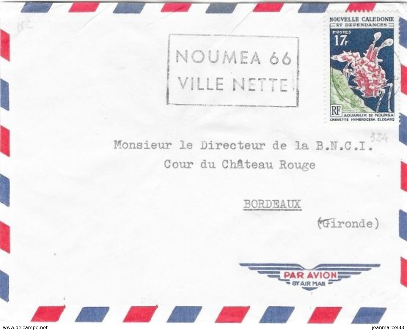 Nelle Calédonie Nouméa RP 20-4 1966 Flamme =o "Nouméa 66 Ville Nette" - Lettres & Documents