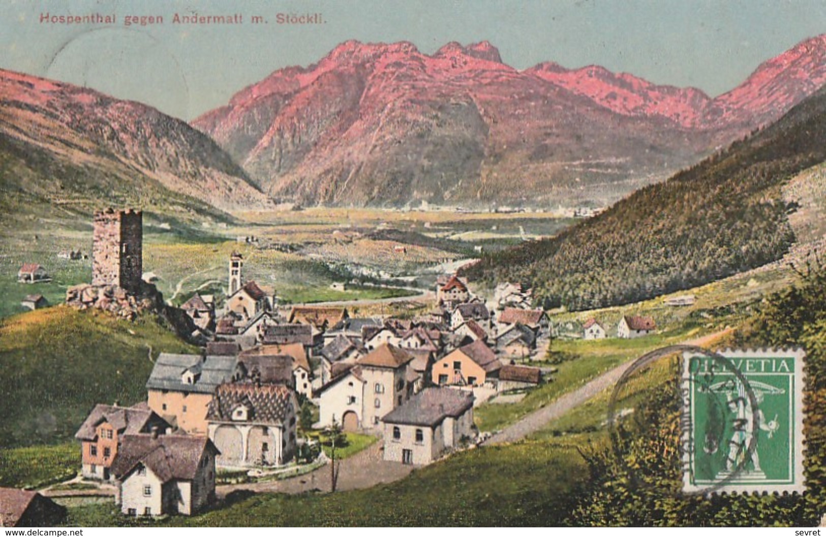 Hospenthal Gegen Andermatt M. Stöckli - Andermatt