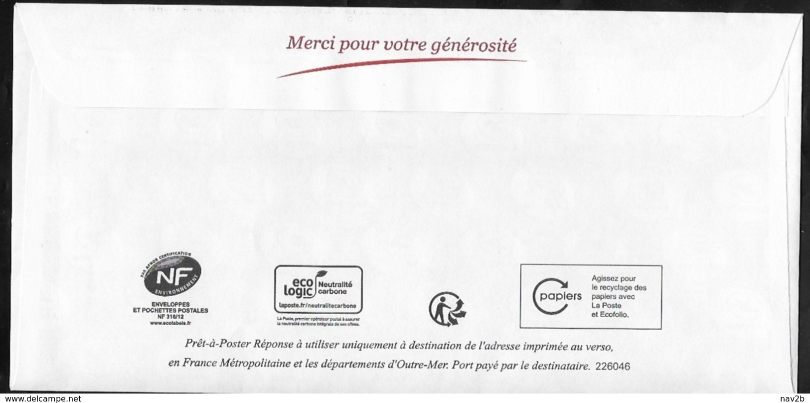 Postréponse  APPRENTIS  D'AUTEUIL . 226046 - Listos A Ser Enviados: Respuesta