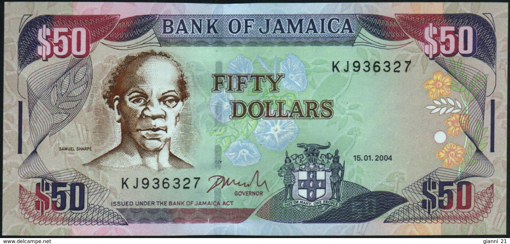 JAMAICA - 50 Dollars 15.01.2004 UNC P.79 E - Jamaica