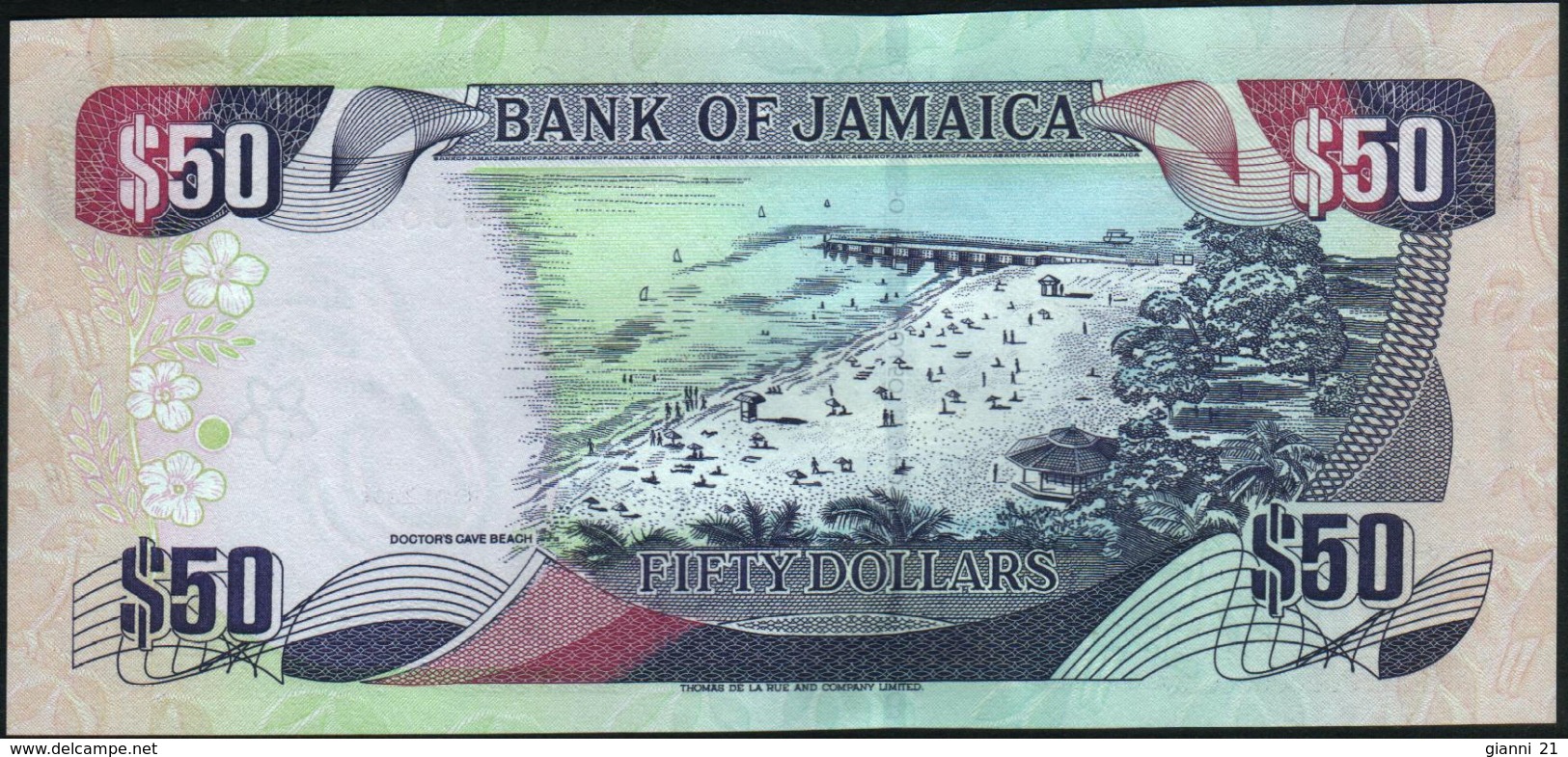 JAMAICA - 50 Dollars 15.01.2004 UNC P.79 E - Jamaica