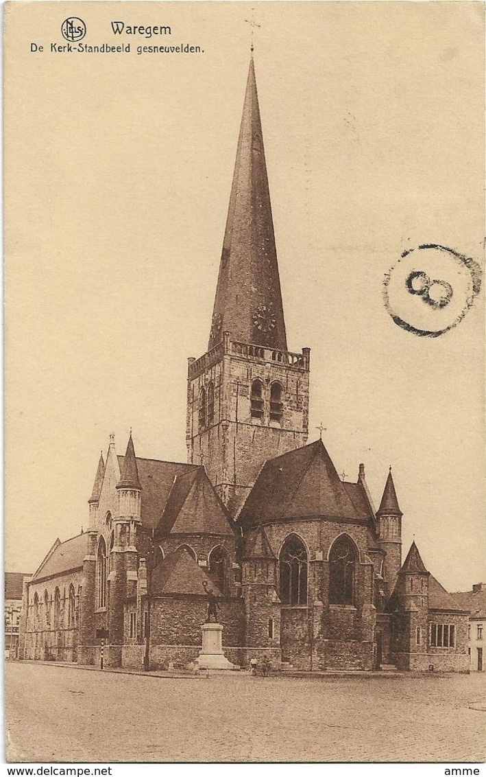 Waregem   *   De Kerk - Standbeeld Gesneuvelden - Waregem