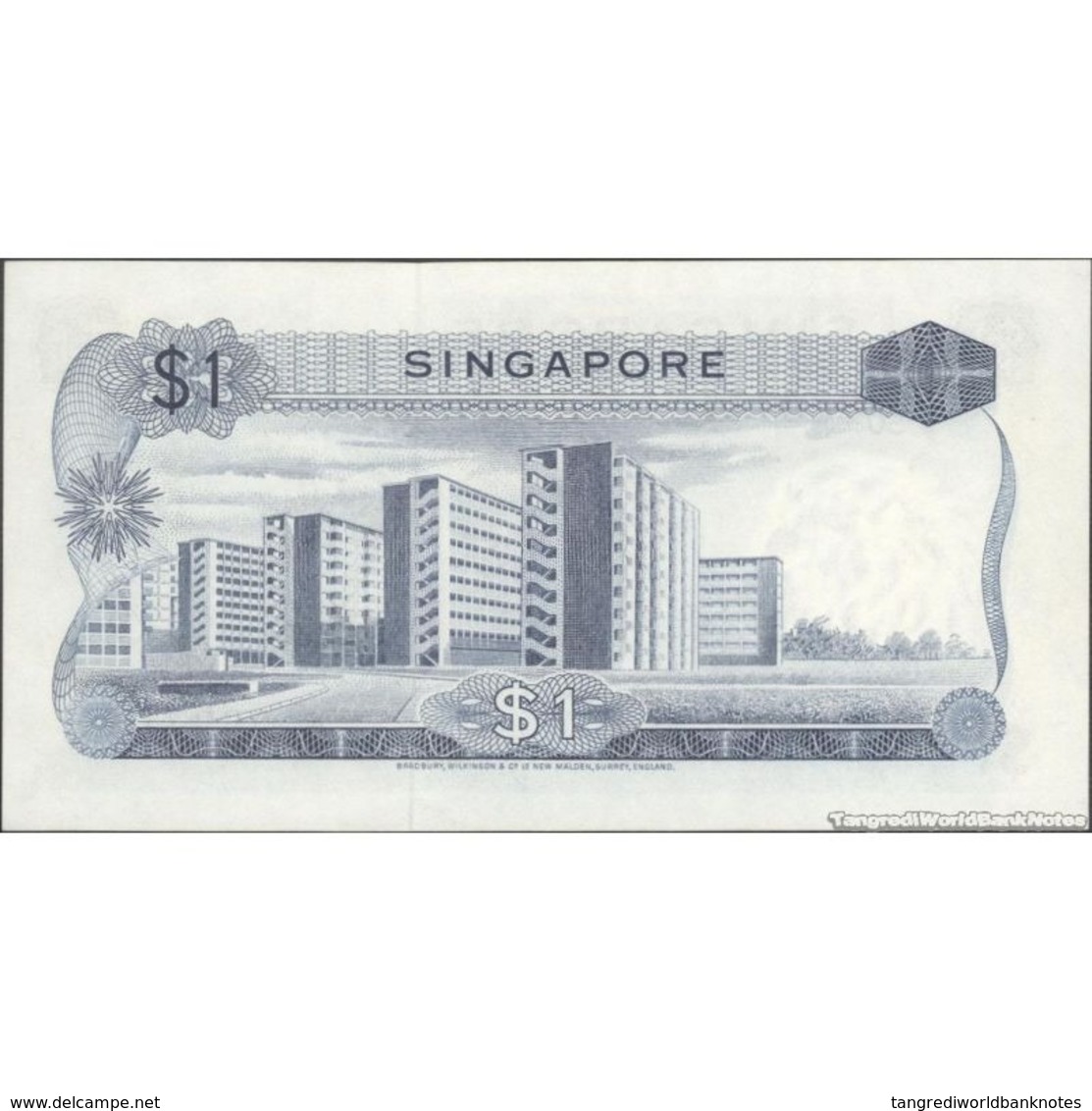 TWN - SINGAPORE 1a - 1 Dollar 1976 A/50 260711 UNC - Singapur