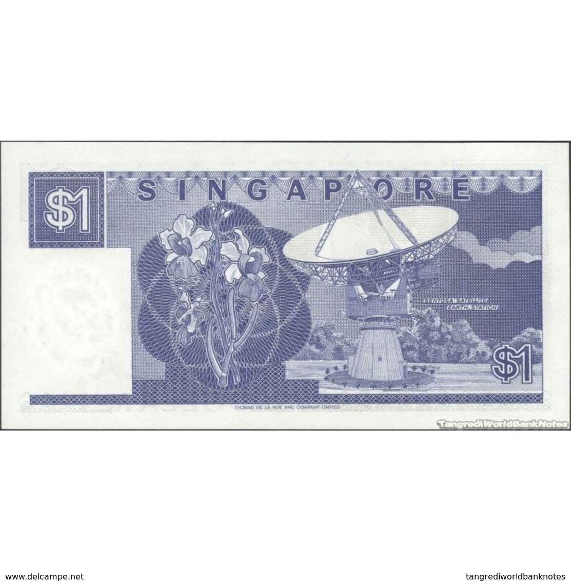 TWN - SINGAPORE 18a - 1 Dollar 1987 Prefix B/3 UNC - Singapore