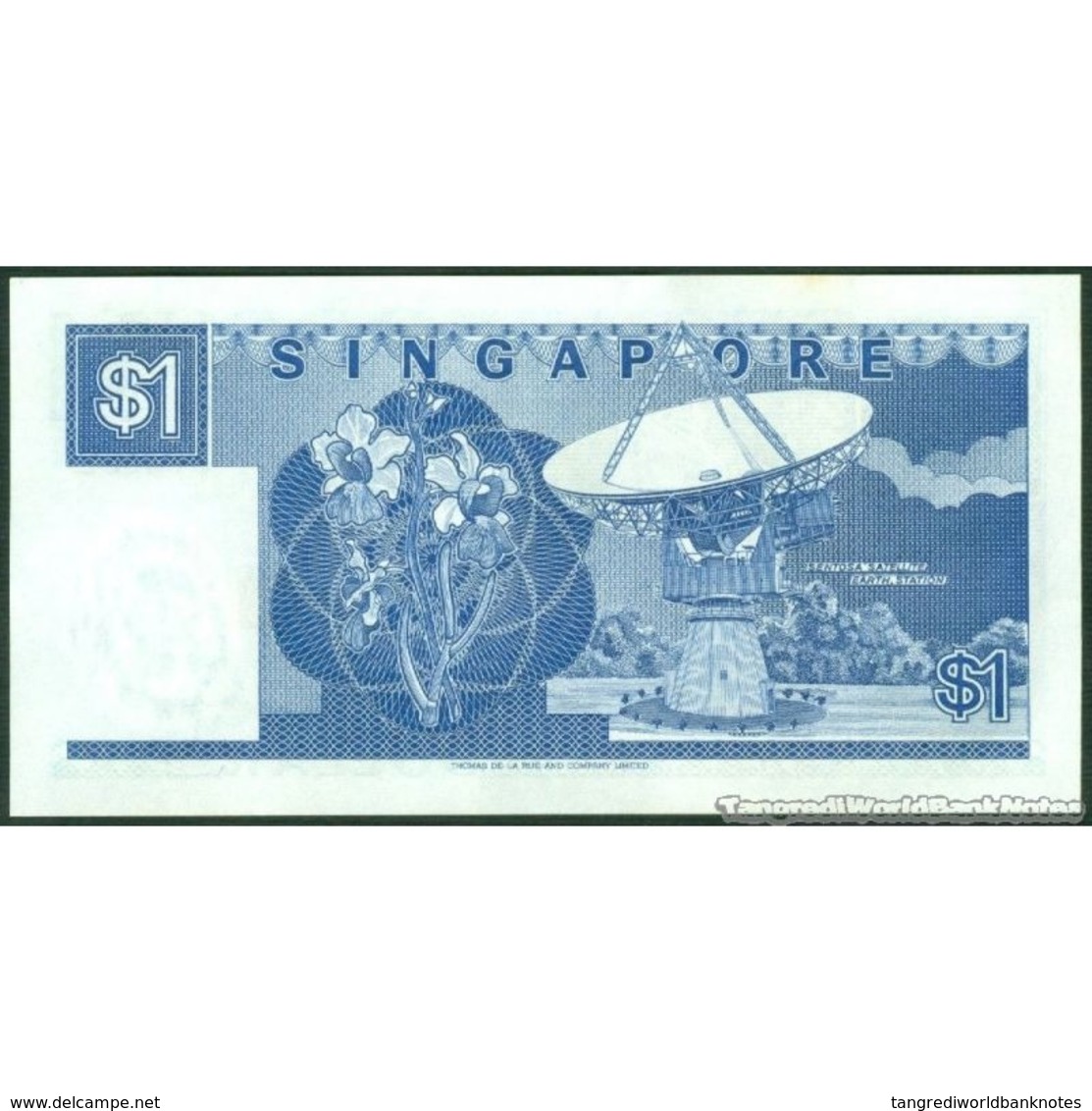 TWN - SINGAPORE 18a - 1 Dollar 1976 Prefix C/8 UNC - Singapour