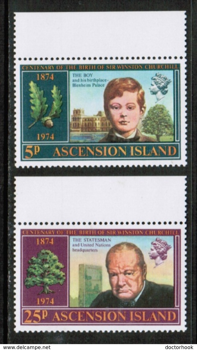 ASCENSION  Scott # 181-2a** VF MINT NH INCLUDING Souvenir Sheet (SS-435) - Ascension