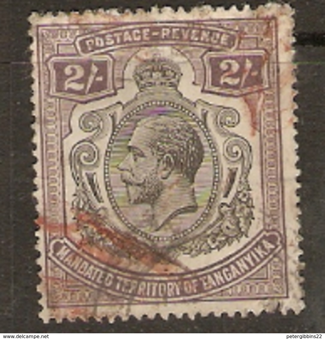 Tangayika  1927  SG  103  2/-d  Used - Tanganyika (...-1932)