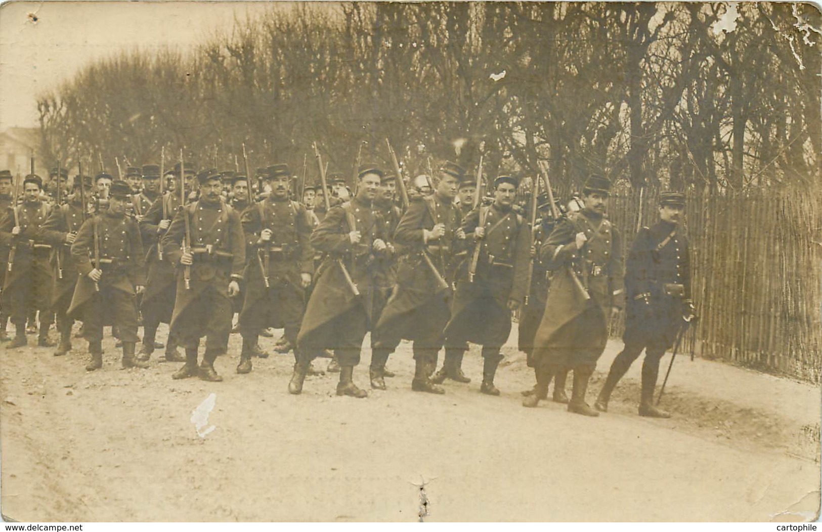 Carte Photo D'un Brevet De Marche Du 119e RI En 1911 - Caporal Lefrançois Signé Par Le Colonel Cordonnier - Manoeuvres