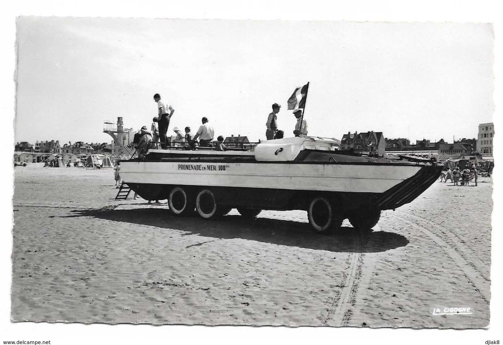 62 Le Touquet Le Retour D'une Promenade En Mer (2 Scans) - Le Touquet