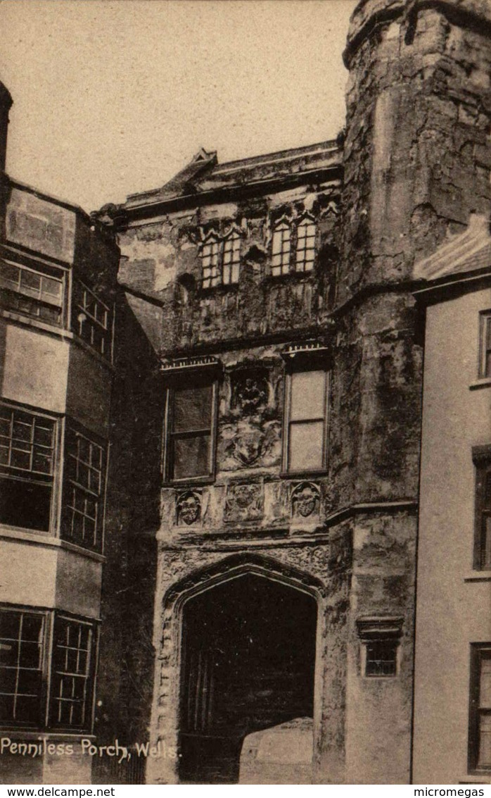 Penniless Porch, Wells - Wells