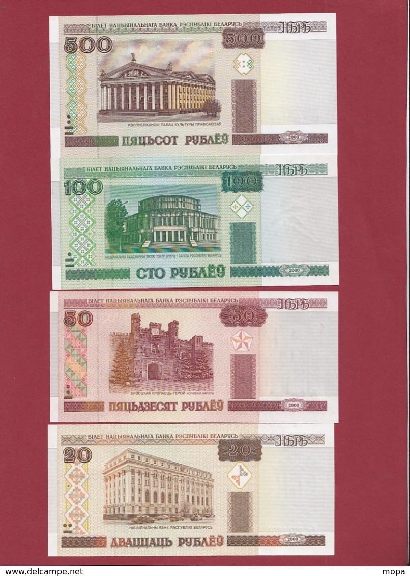 Belarus 17 Billets ---UNC---lot N °8 - Wit-Rusland