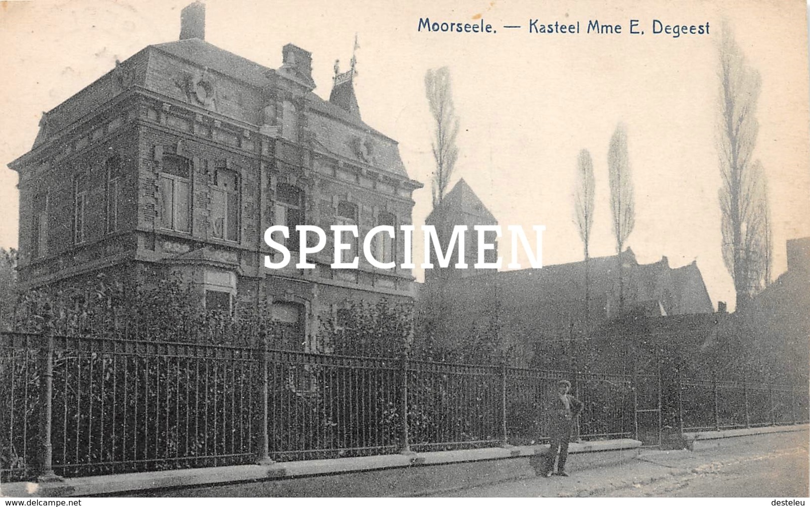 Kasteel Mme E. Degeest - Moorsele - Wevelgem