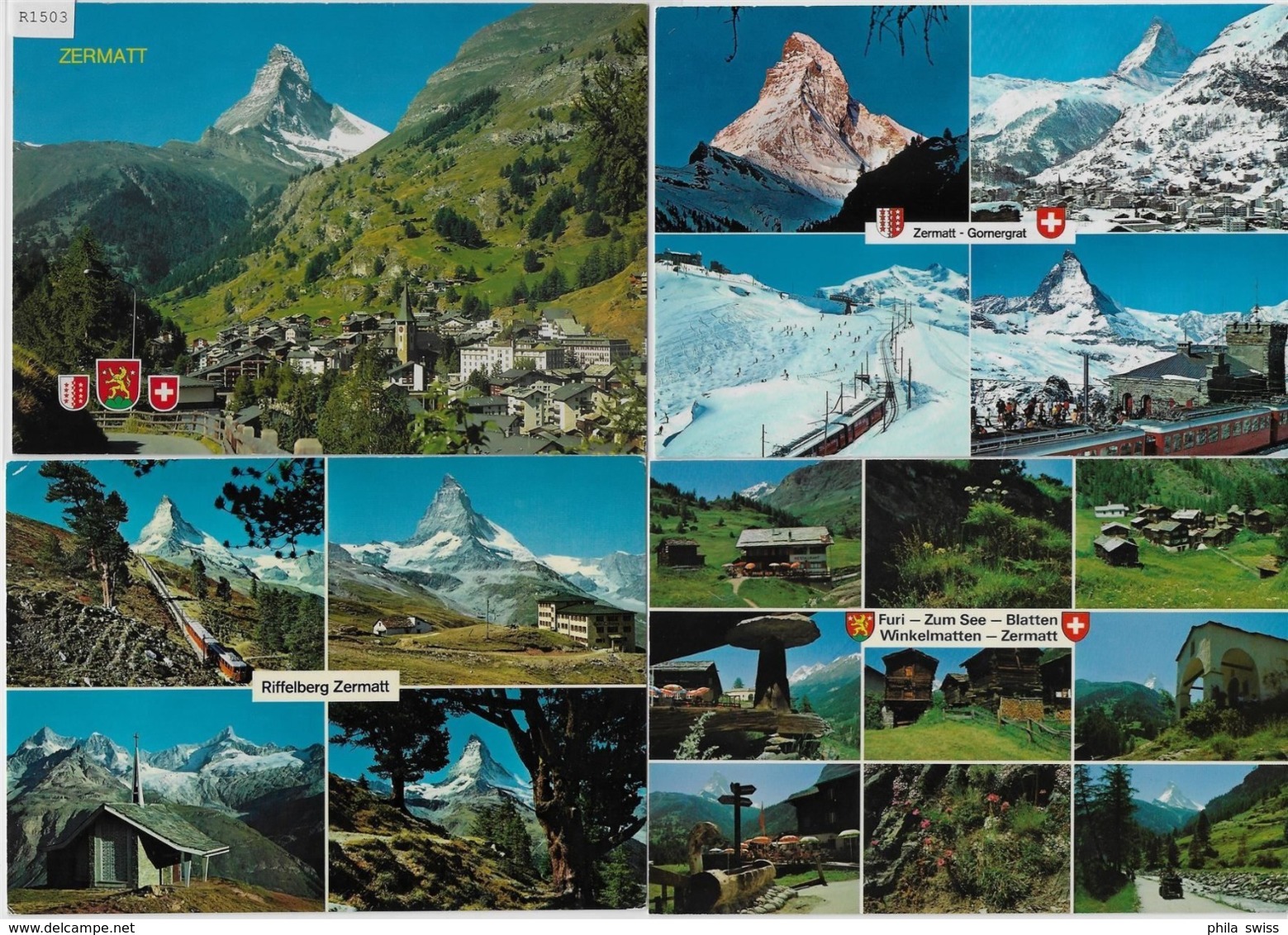 4 AK Zermatt - Matterhorn - Zermatt