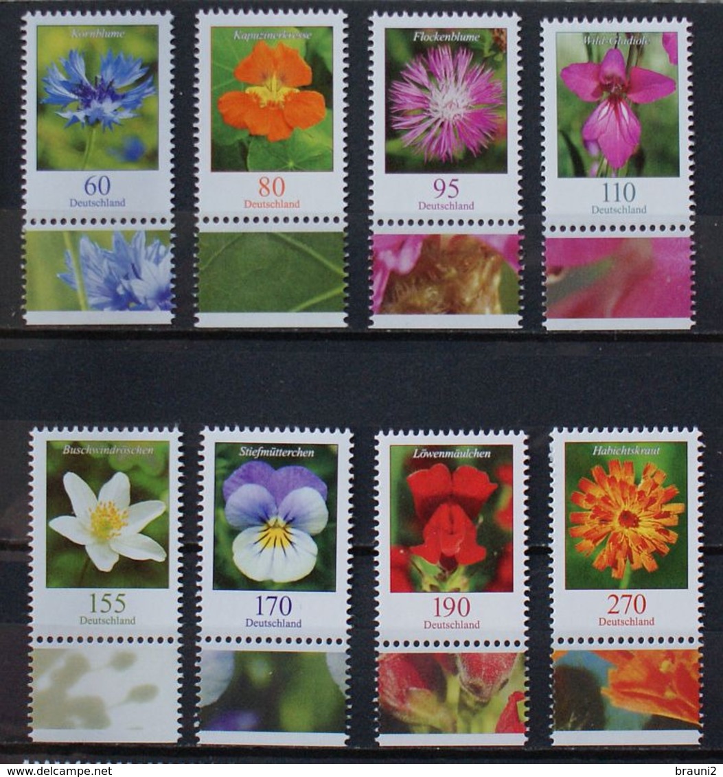 Flowers Fleurs Blumen Germany Allemagne 8 X 2019 / ** MNH - Sonstige & Ohne Zuordnung