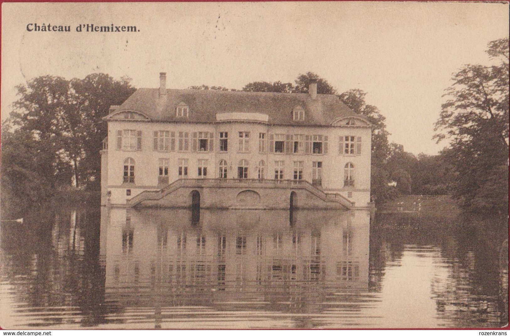 Hemiksem Hemixem Kasteel Scheidt Het Hof Van Hemixem Château D'Hémixem ZELDZAAM (In Zeer Goede Staat) - Hemiksem