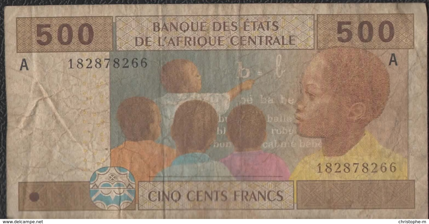 500 Francs Banque Afrique Centrale - Stati Centrafricani