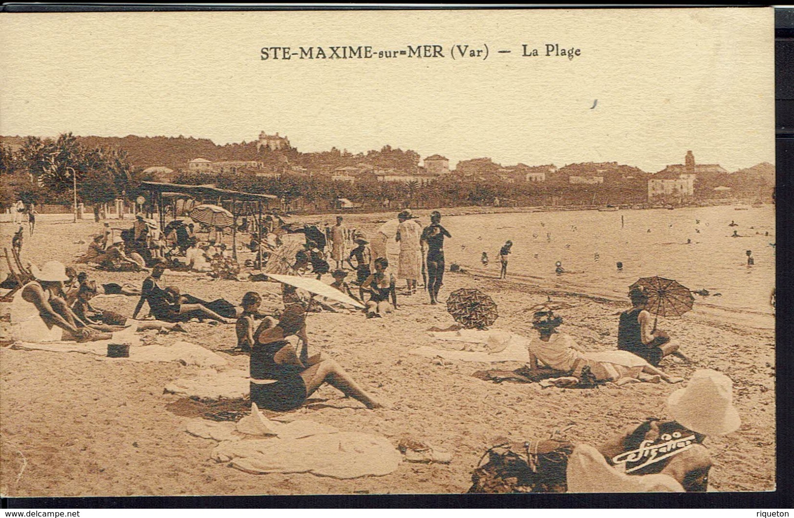 CPA 83 - Sainte-Maxime-sur-Mer - La Plage - Ed. Sigallas - B/TB - - Sainte-Maxime