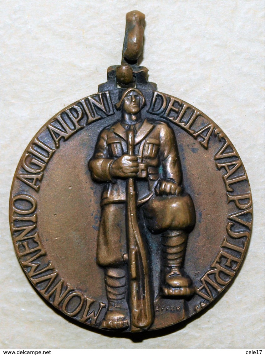 BRUNICO 1932- MONUMENTO AGLI ALPINI DELLA VALPUSTERIA- E.F. XVI  III° IMP- - Altri & Non Classificati