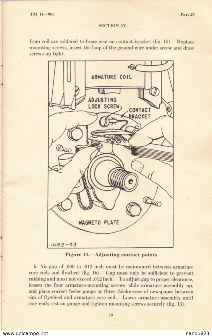 WASHINGTON OCTOBER 1943 WAR DEPARTMENT TECNICAL MANUAL TM 11 903 POWER UNIT PE 77 PUBLISHED BY G C MARSHALL ULIO J A