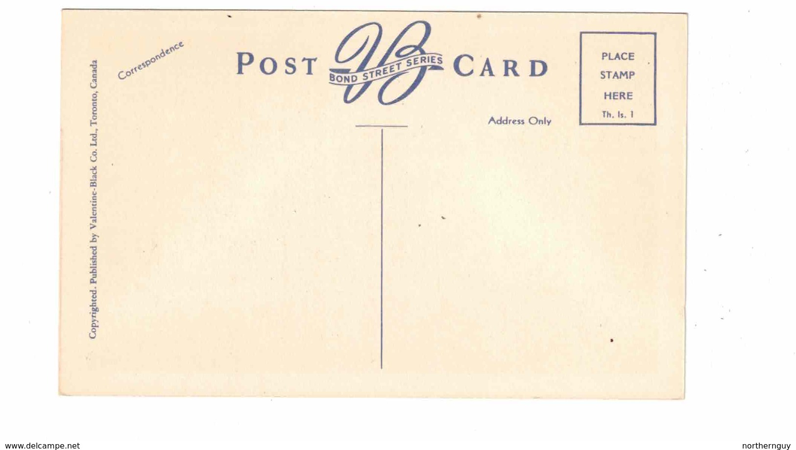 GANANOQUE, Ontario, Canada, Half Moon Bay, Old White Border Postcard, Leeds County - Gananoque