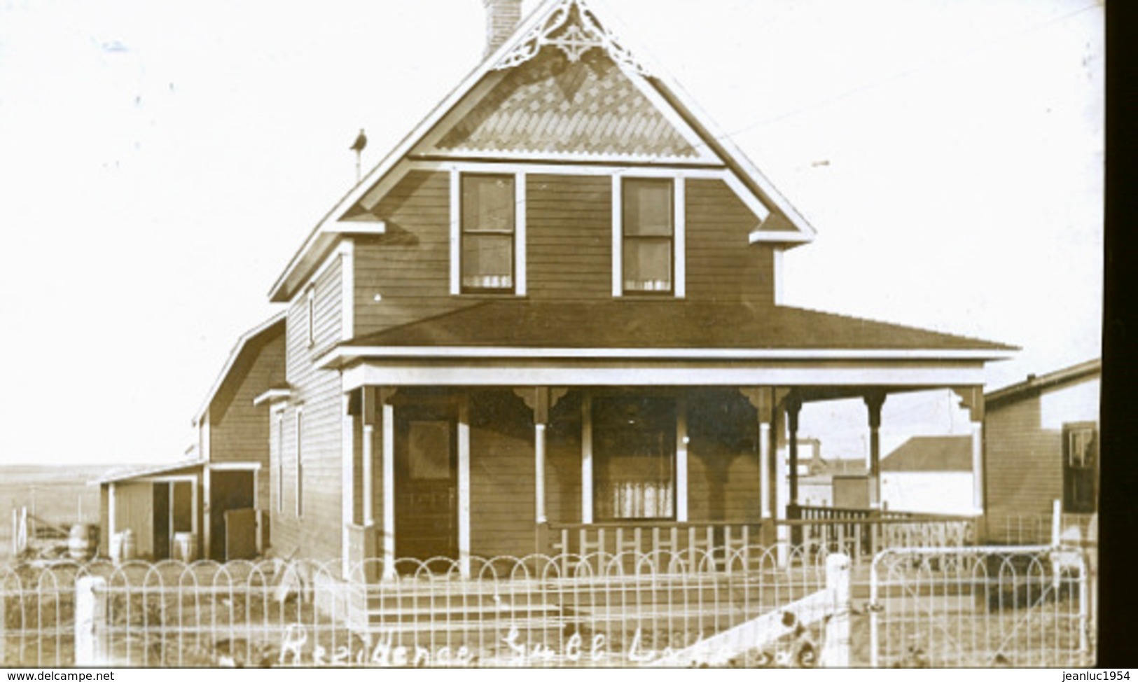 CANADA SHAUNAVON  EN 1922    PHOTO CARTE - Autres & Non Classés