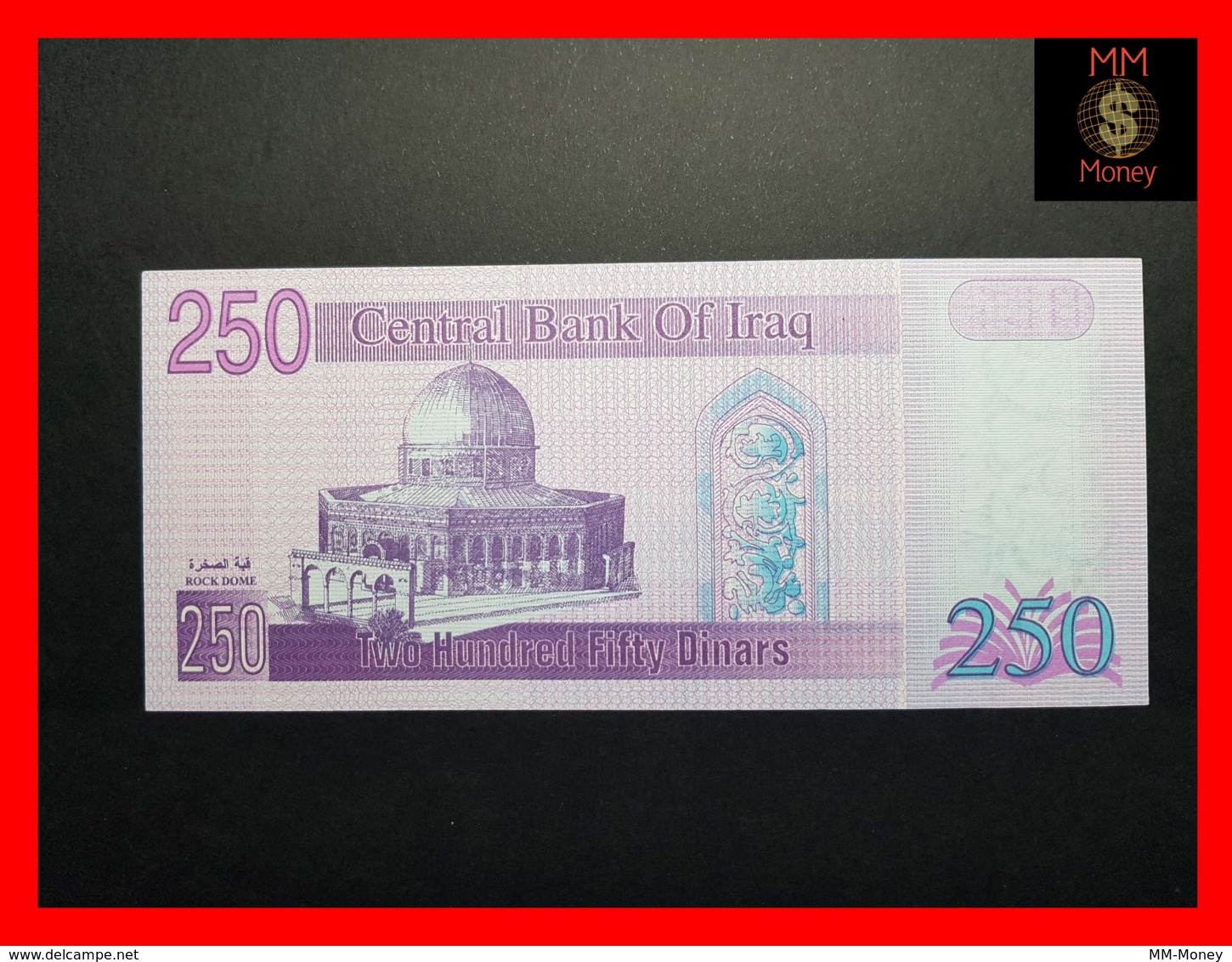 IRAQ 250 Dinars 2002  P. 88  UNC - Irak