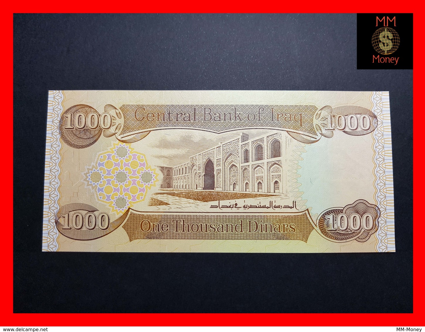 IRAQ 1.000  1000 Dinars 2013  P. 99  UNC - Irak