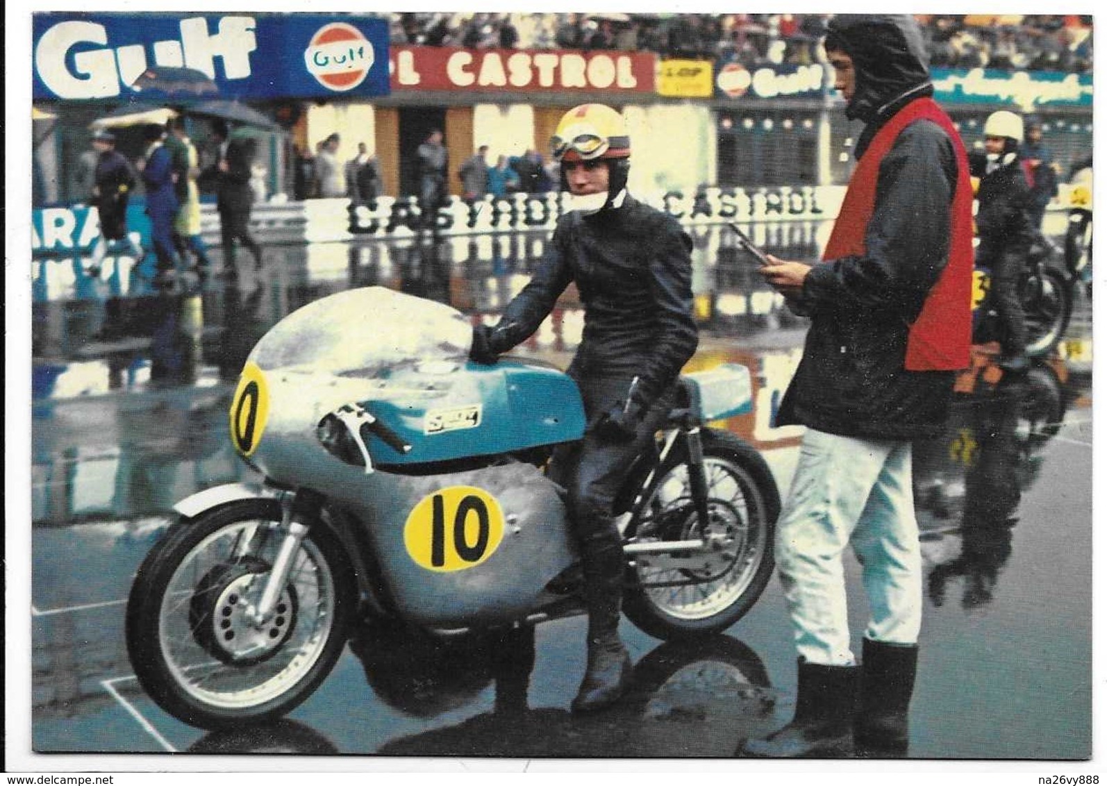 Monza - Gran Premio Delle Nazioni 1968 - Moto Seeley-Matchless. - Motociclismo