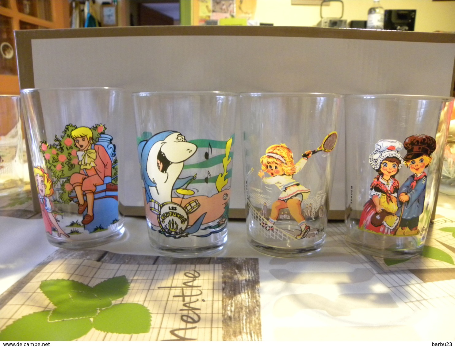 Lot De 13 Verres à Moutarde Divers Dessins Voir Scans - Glasses