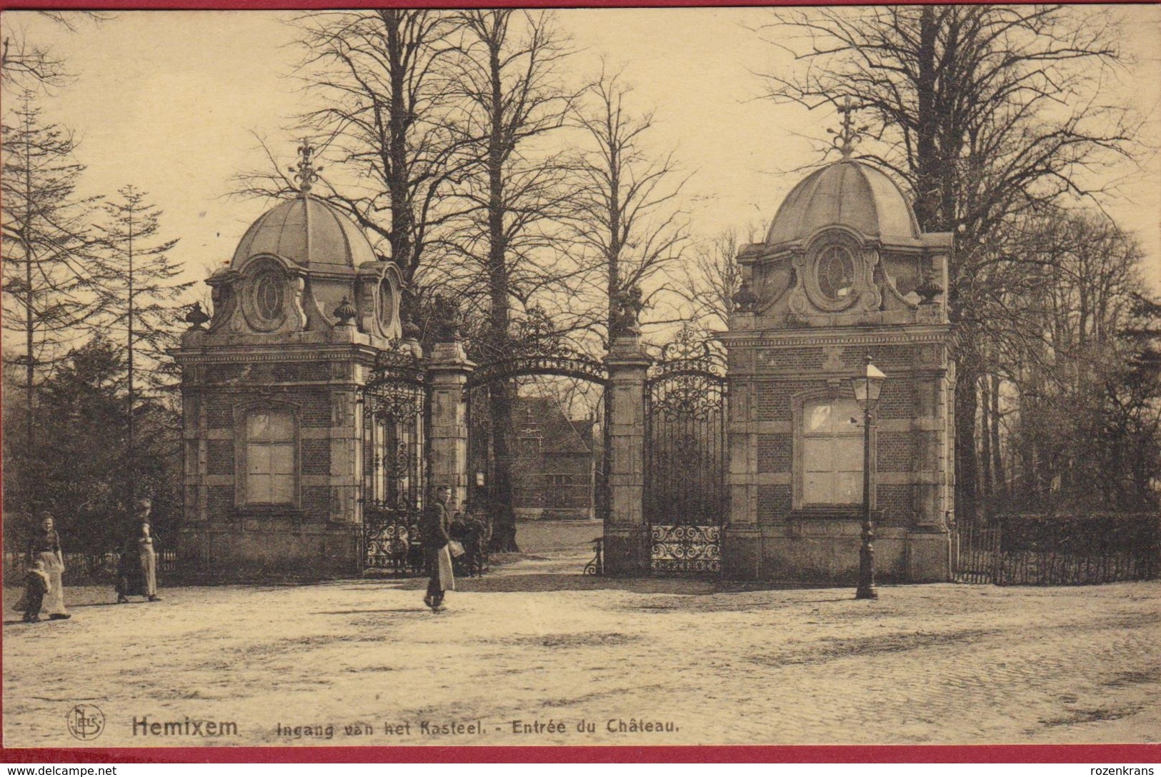 Hemiksem Hemixem Ingang Van Het Kasteel (In Zeer Goede Staat) - Hemiksem