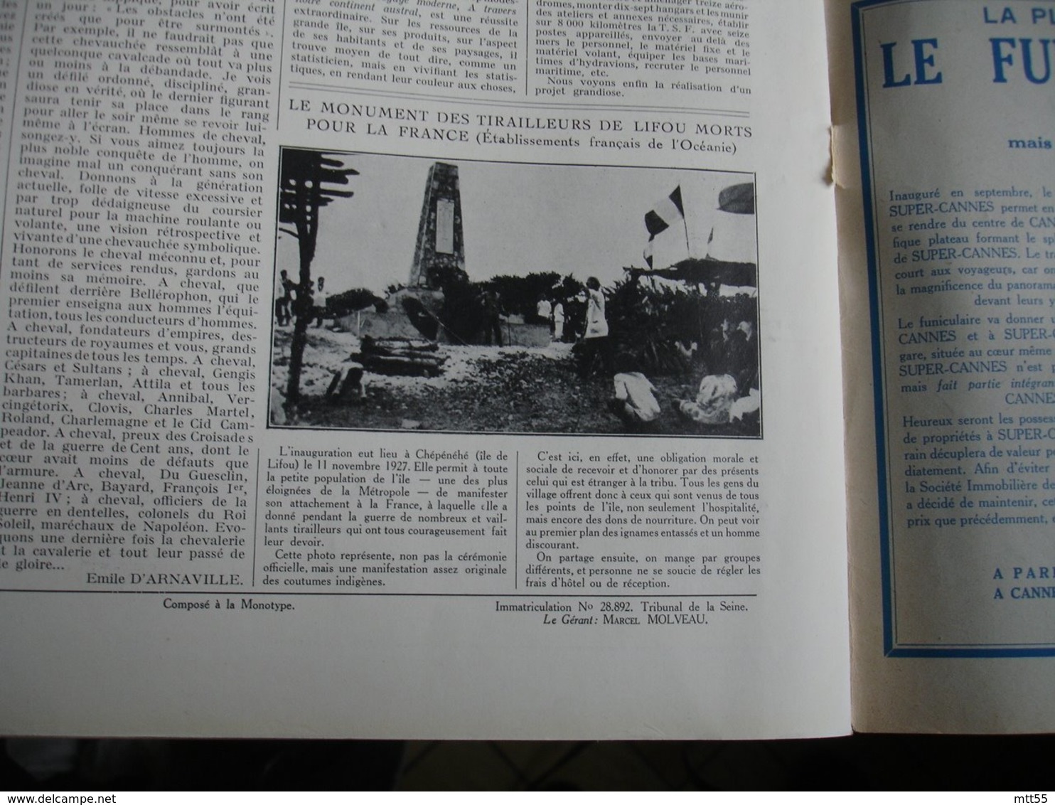 comores  moromi guyane  lattaquie   dahomey  eponges tunisie  le monde colonial 1928