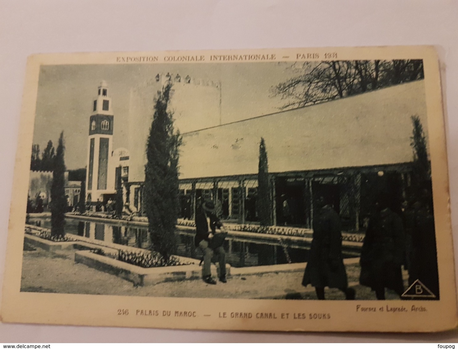 CPA PARIS EXPOSITION COLONIALE 1931 GRAND CANAL ET LES SOUKS 246 - Expositions