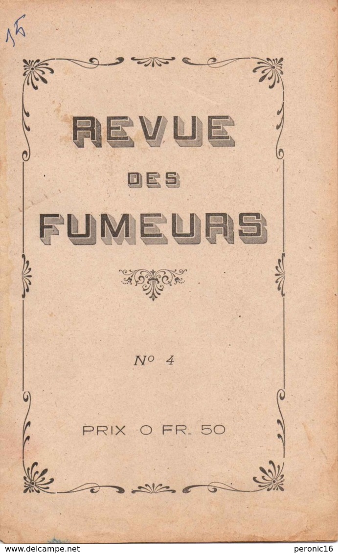 Revue Des Fumeurs N° 4 - Pipe TERMINUS - Documenti